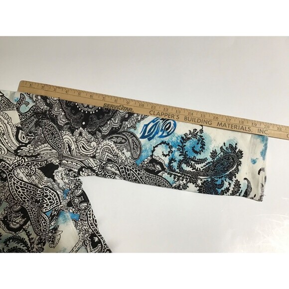 Onque Casuals Jacket Womens Med Black Blue Rhinestones Festival Fairy Whimsigoth - Picture 13 of 16